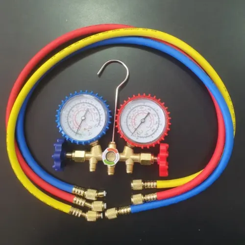 Conjunto Manifold Diagnóstico Ar Condicionado R12 R22 R134a (NOVO) COD: 0101