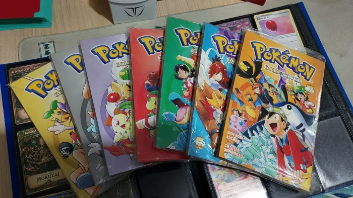 Manga pokemon gold e silver 1 ao 7