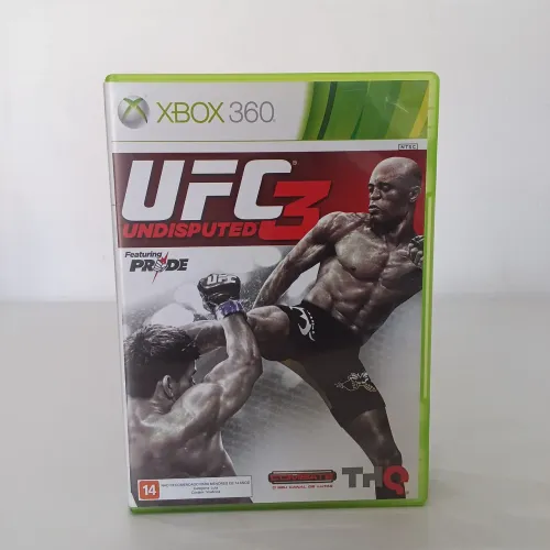 Vendo UFC Undisputed 3 Xbox 360 Original Semi novo