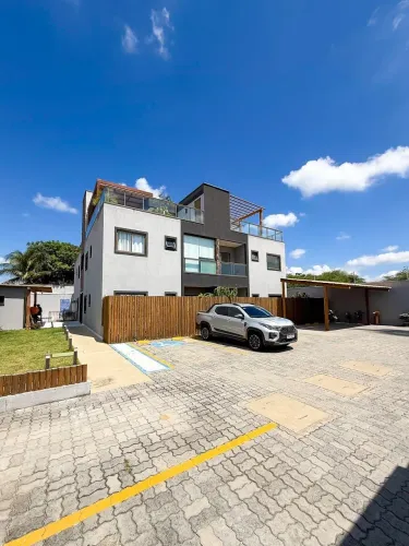 Apartamento Duplex, 116m², mobiliado, rooftop privativo - Cumbuco