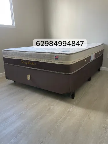 Cama box molas ensacadas casal ate 10x sem juros