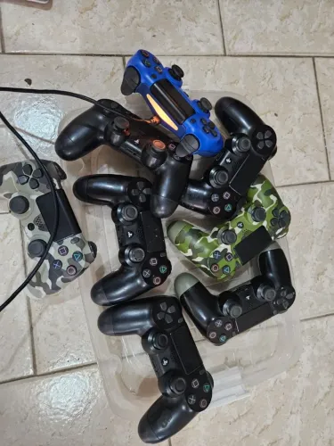 Lote 18 controles PS4 - Com defeito