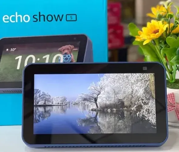 Echo Show 5 da Amazon com Alexa - Tela Inteligente, Som de Qualidade e Controle por Voz!!!