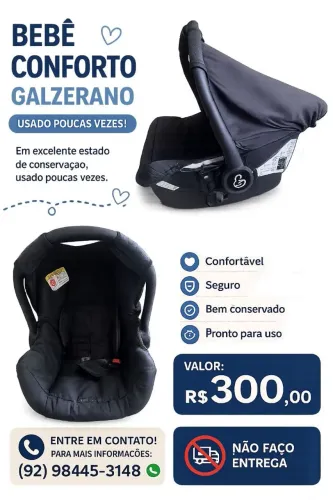 Bebê conforto Galzerano