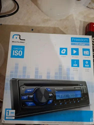 Vendo Radio Automotivo Multilaser com CD/ entrada USB