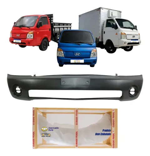Parachoque Dianteiro Hr 2005 06 07 08 2009 2010 2011 2012 Preto Liso Para Pintura