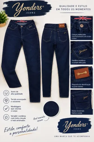 Calça feminina marca Yonders tam. 36