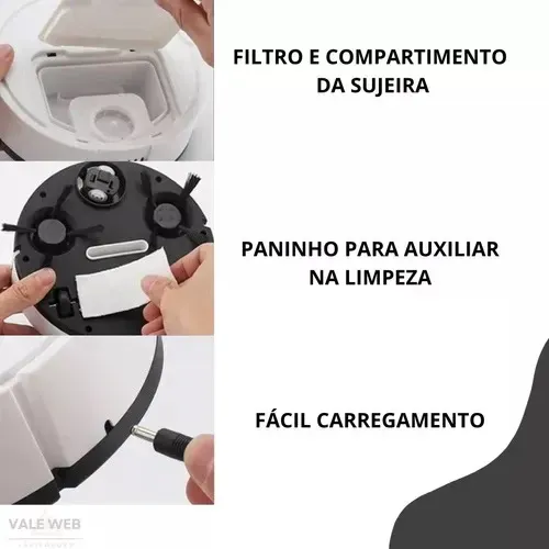 Robô aspirador (entregamos)
