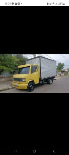 ? MERCEDES-BENZ MB 710 BAÚ - 1997 - PRONTO PARA TRABALHAR ?