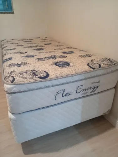 Cama box de solteiro ecoflex