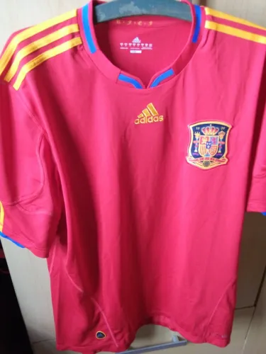 Camisa da seleção espanhola campeã da Copa do Mundo de 2010