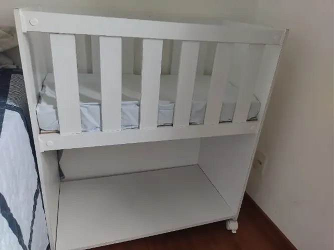 Mini berço com colchão