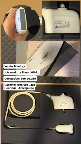 Transdutor Mindray Linear 10MGz