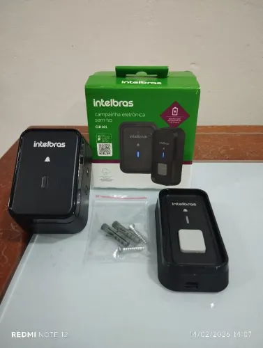 Campainha sem fio Intelbras