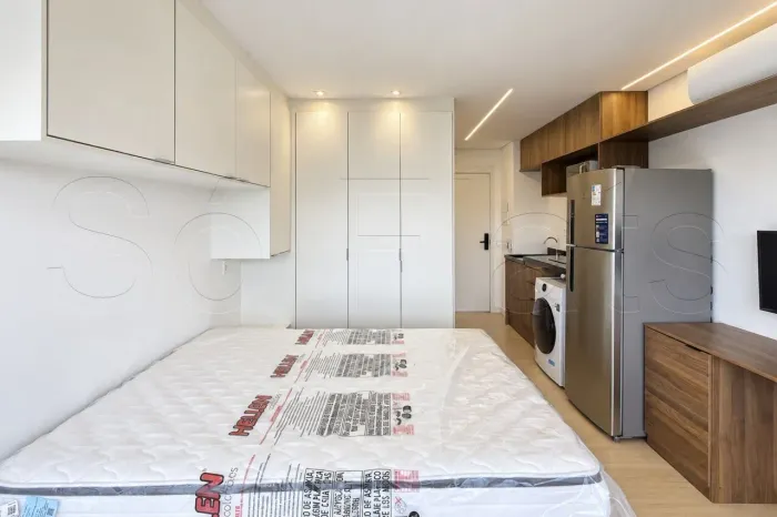 On Vila Olimpia, studio disponível para locação contendo 34m² e 01 dormitório.