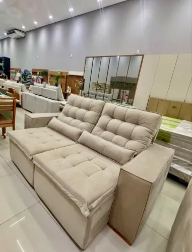 Oferta Sofa Retrátil e Reclinável