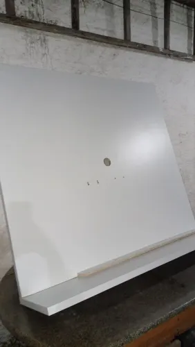 Painel Para TV MDF Branco 