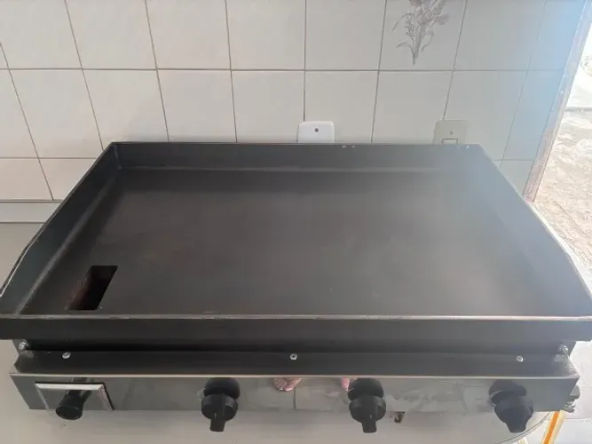 Chapa para Lanchonete Gás Seminova 