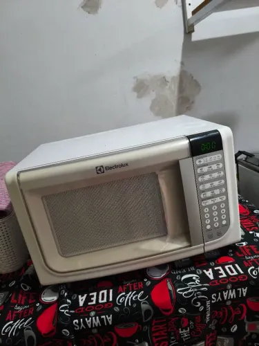 Microondas funciona perfeitamente