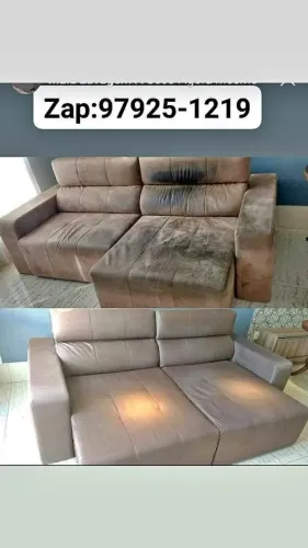 Limpeza de sofa em promoção 