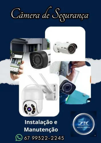 Câmera de Segurança, Monitoramento Inteligente.
