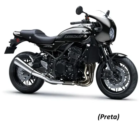 KAWASAKI Z900 RS CAFÉ PRETA 2026