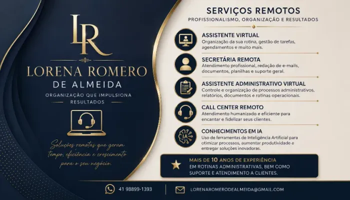 SERVIÇOS REMOTOS COM QUALIDADE E EFICIÊNCIA