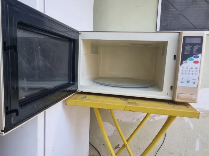 Microondas em prefeito funcionamento