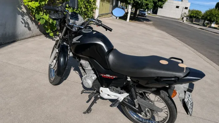 Moto Honda titan 160 start gasolina