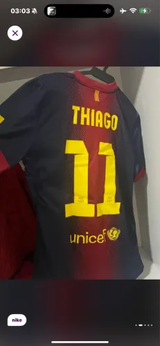 Camisa de Jogo Barcelona 2012
