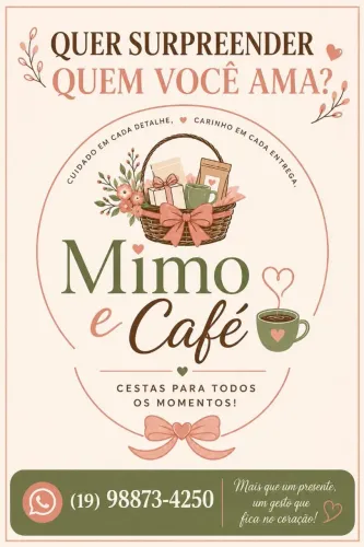Presenteie com MIMO e CAFÉ