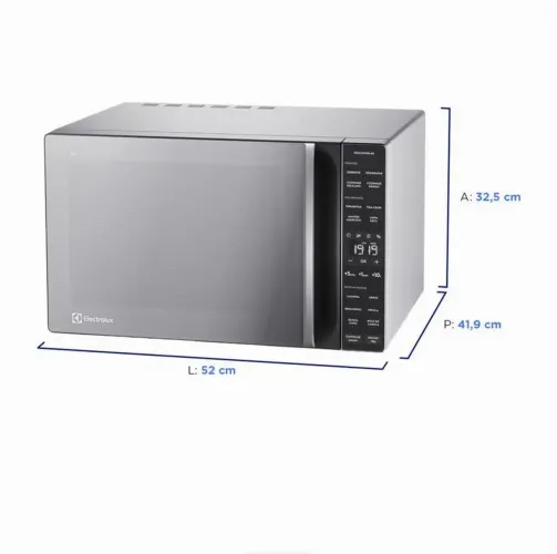 Vendo micro-ondas Electrolux  36L.    No plástico, nunca usado 