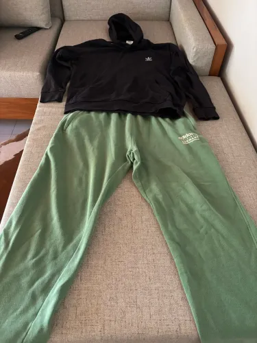 Conjunto Moletom Blusa Calça Adidas Originals