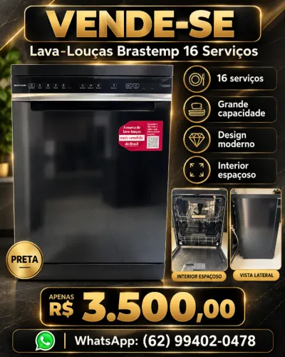 Lava louças Brastemp 16 serviços