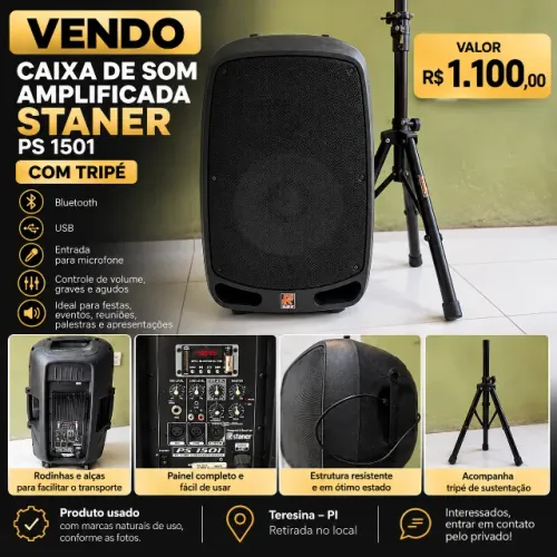 Caixa de Som Staner PS 1501