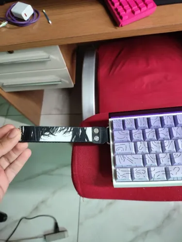 Teclado aula hero68he Roxo