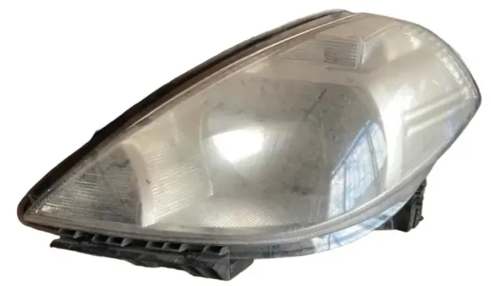 Lente Carcaça Farol Nissan Tiida 08 12 Esquerdo Alagado