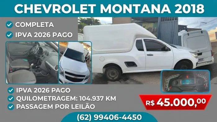 Chevrolet Montana LS 1.4 Econoflex 8V 2P 2018