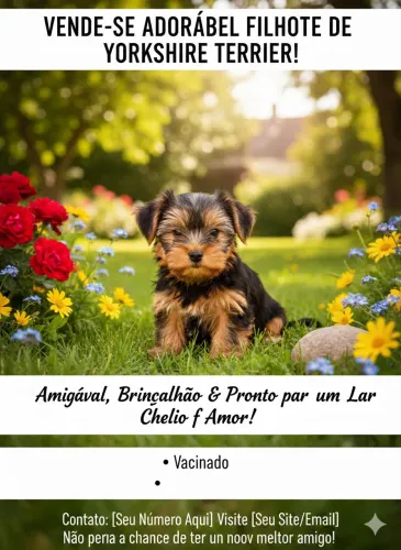 Filhote de yorkshire 