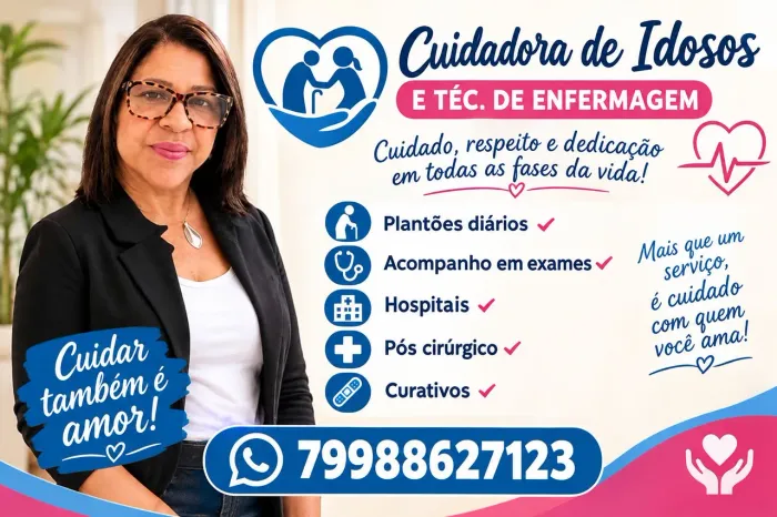 CUIDADORA DE IDOSOS 