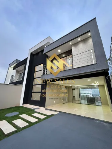 Sobrado 250m² construído - 3 Suítes - Piscina - Setor Gentil Meireles