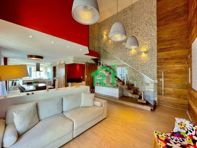 Apartamento frente mar com 3 quartos (1 suíte), 2 vagas e lazer à venda em Jardim Astúrias