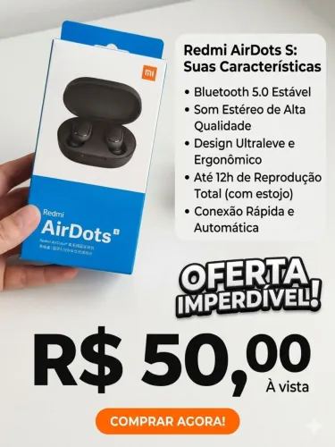 Fone de ouvido Redimi AirDots 