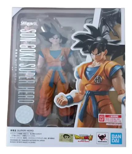 Action Figure S.h. Figuarts Goku Bandai Original Novo Lacrado