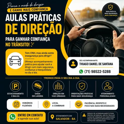 Aula e Corridas Particulares.