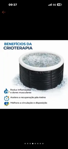 Banheira de crioterapia/ banheira inflavel