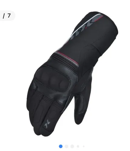 Luva Motoqueiro X11 Dry Supertech Impermeável Touchscreen Couro G