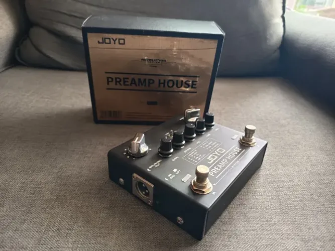 Pedal Joyo R-15 Preamp House 9 c/ fonte