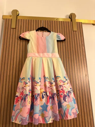 Vestido Infantil My Little Pony - Tam. 8 anos