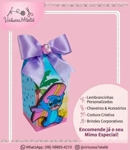 Caixa Milk vários personagens 